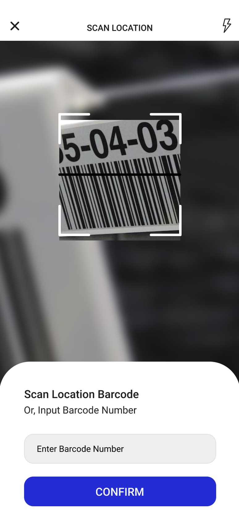 Bin & Location Verification